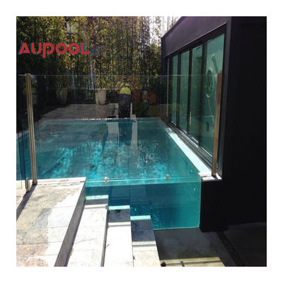 AUPOOL PMMA Lámina de vidrio de lucita para piscina acrílica Panel de vidrio plexi transparente