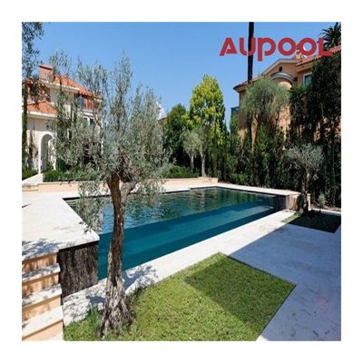 Piscina exterior de acrílico transparente de fibra de vidrio Pequeño patio trasero Paneles subterráneos Hoja