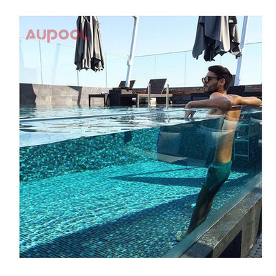 Natación al aire libre sin esfuerzo con Aupool Piscinas acrílicas Duraderas y sin esfuerzo para instalar