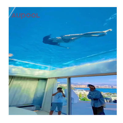 Se cumplió con la demanda del cliente AUPOOL Hotel Proyecto de piscina para el Getawa perfecto