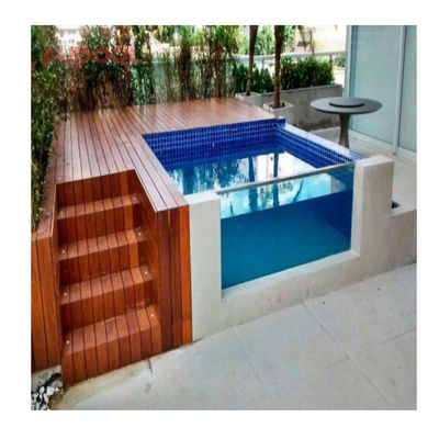 Se cumplió con la demanda del cliente AUPOOL Hotel Proyecto de piscina para el Getawa perfecto
