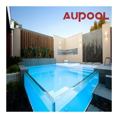 Protección UV Seguridad paneles acrílicos de vidrio de vidrio de gran espesor sin fin fundido para el recinto de la piscina