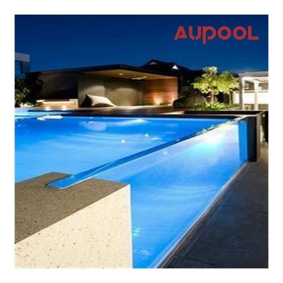 Protección UV Seguridad paneles acrílicos de vidrio de vidrio de gran espesor sin fin fundido para el recinto de la piscina