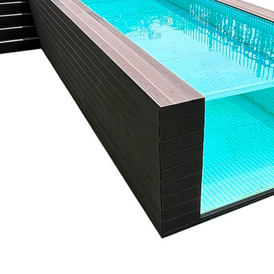 10 días laborables Tiempo de entrega Construcción de mini piscinas modulares acrílicas para una fácil instalación