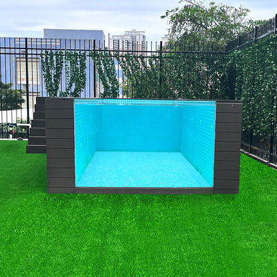 1.2g/cm3 Densidad Panel acrílico transparente Piscina ideal para piscinas de gran tamaño