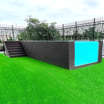 1.2g/cm3 Densidad Panel acrílico transparente Piscina ideal para piscinas de gran tamaño