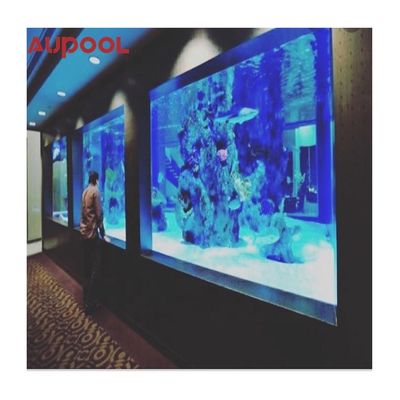 Panel de acrílico fundido estilo 8M Larga piscina subterránea piscina portátil grande sin fin