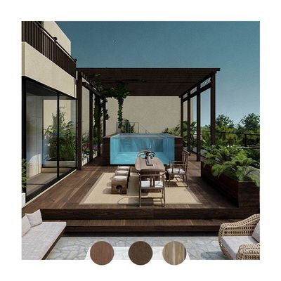 Piscina prefabricada de vidrio de pared personalizada transparente para constructores de piscinas modulares de patio trasero