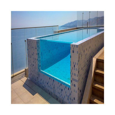 Piscina transparente Villa dentro del estilo AUPOOL Masaje acrílico Baby Spa Piscina de baño
