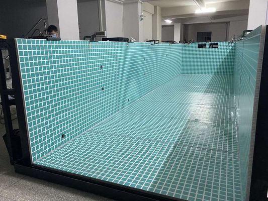 Piscina acrílica sin límites para hoteles 43m3 Capacidad de agua de la piscina 3050KGS Peso neto