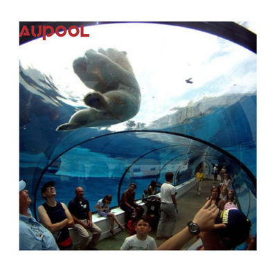 AUPOOL Hojas de vidrio de piscina de acrílico transparente para paredes de piscina de acrílico transparentes