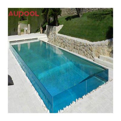 Piscina acrílica de alta transmisión de luz para distribución de villas y jacuzzis