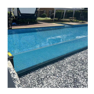Hojas de piscina acrílicas de alta transparencia para diseño de piscinas personalizado dentro de AUPOOL