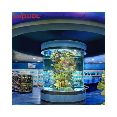espesor personalizado vidrio de plástico acrílico transparente piscina piscina de vidrio acrílico piscina para agua clara