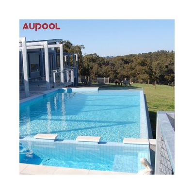 Pared de vidrio exterior de plástico Piscina de vidrio acrílico para hoteles Gimnasios Escuelas y sanatorios