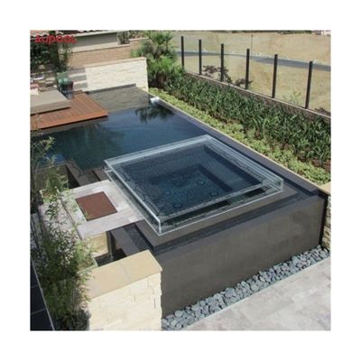 Transparente AUPOOL Hoja Pmma personalizada Hoja acrílica para la temporada de natación Producto personalizado
