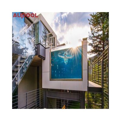 Personalizado de gama alta Acrílico Masaje privado para familia Spa bañera Piscina para Villa