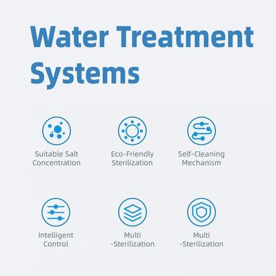 Sistema inteligente de purificación del agua de la piscina con ensamblaje rápido certificado por TUV