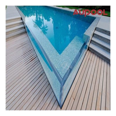 Temporada de natación en familia Esenciales Personalizaciones Transparente Plexiglás Acrílico Hoja de Natación Piscina con bomba de aire