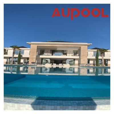 Temporada de natación en familia Esenciales Personalizaciones Transparente Plexiglás Acrílico Hoja de Natación Piscina con bomba de aire