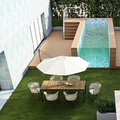 Piscina de acrílico lucita para estilo, durabilidad y funcionalidad