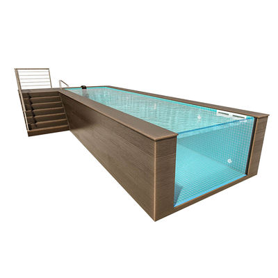 Piscina de acrílico lucita para estilo, durabilidad y funcionalidad