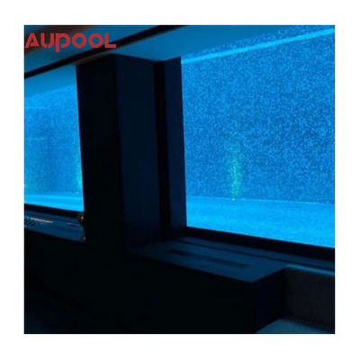 Hoja de acrílico personalizada para la pared de la piscina de la demanda del cliente en 65mm 75mm 80mm 90mm 100mm
