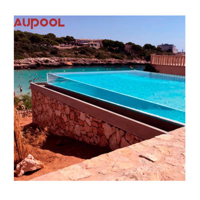 Hoja de acrílico personalizada para la pared de la piscina de la demanda del cliente en 65mm 75mm 80mm 90mm 100mm