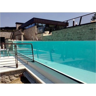 Filtro de pared de concha acrílica transparente grande sin fin para piscina de tamaño personalizado