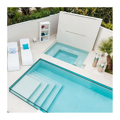 Función Ventana de piscina acrílica infinita duradera para el vecindario de la casa y el gimnasio