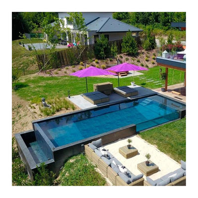 Función Ventana de piscina acrílica infinita duradera para el vecindario de la casa y el gimnasio