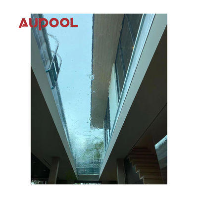 Piscinas personalizadas de Aupool Pared de marco acrílico Piscina grande para hoteles y gimnasios