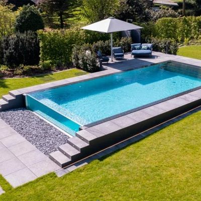 Efectivamente limpie piscinas grandes con la ventana de la piscina de acrílico resistente a los rayos UV de Aupool
