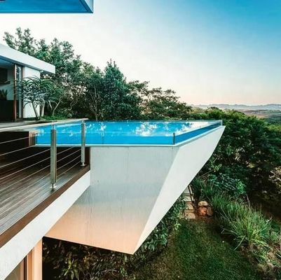 Efectivamente limpie piscinas grandes con la ventana de la piscina de acrílico resistente a los rayos UV de Aupool