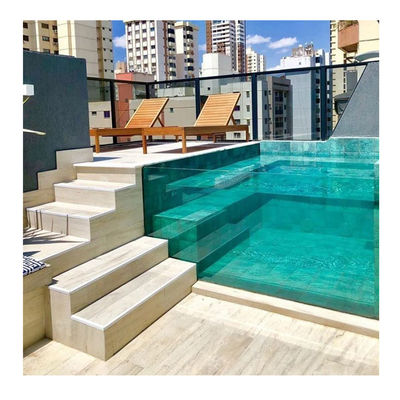Paneles transparentes de vidrio acrílico para piscinas en hoteles gimnasios escuelas y sanatorios