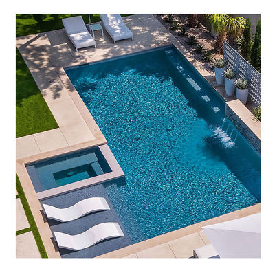 Hoja de vidrio acrílico de 50 mm de alta transmisión de luz personalizada para piscina y acuario