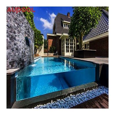 Crea tu oasis al aire libre perfecto con las piscinas infinitas de Aupool Piscina de contenedores
