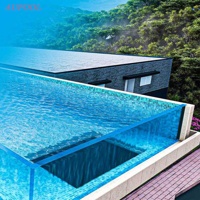 Crea tu oasis al aire libre perfecto con las piscinas infinitas de Aupool Piscina de contenedores