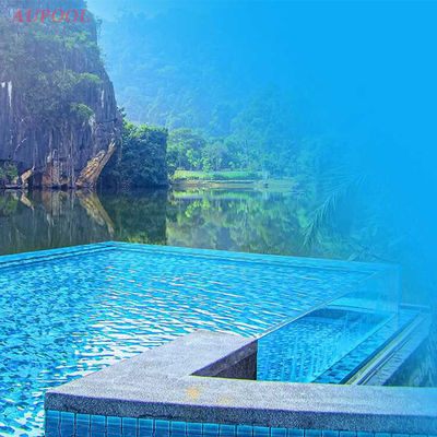 Crea tu oasis al aire libre perfecto con las piscinas infinitas de Aupool Piscina de contenedores