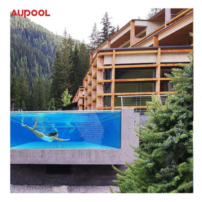 Piscina acrílica de alta transparencia personalizada para spas y piscinas termostáticas