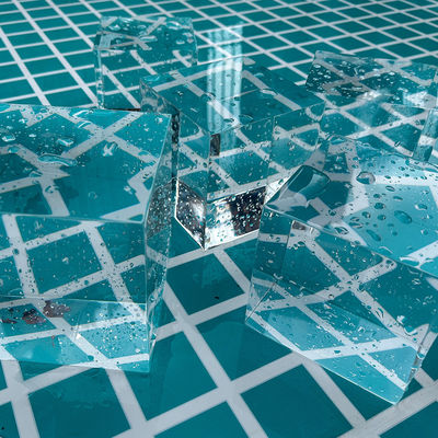 Acrílico Accesorios de la piscina bomba de aire ver a través del desbordamiento paneles acogedores fundidos por Aupool