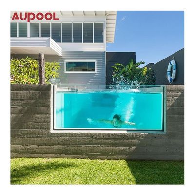 Contenedor de envío modular con sistema de iluminación y surf