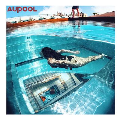 Entrenamiento en interiores y exteriores Estructura de acero móvil Piscinas duraderas Tamaño personalizado