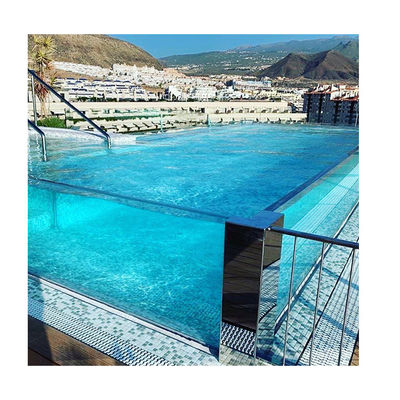 Casa de jardín Piscina de plástico acrílico Pared acrílica Precios para la demanda del cliente