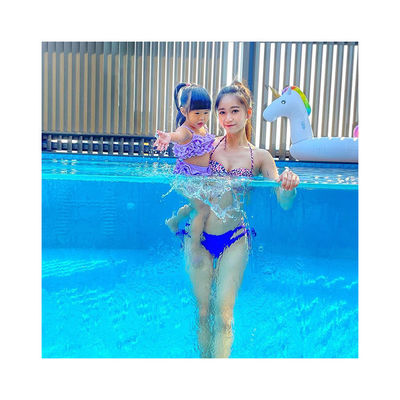 Piscinas personalizadas Piscinas acrílicas duraderas sobre el suelo con funcionalidad épica