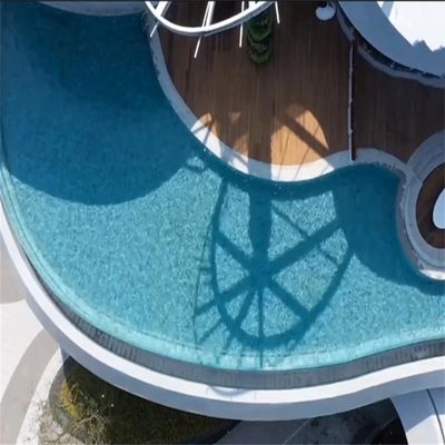 Placa de plástico acrílico transparente asequible para piscina familiar