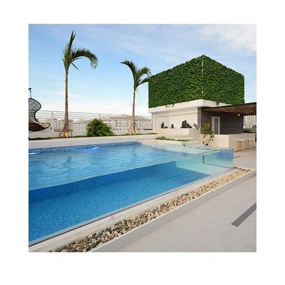 Material de construcción AUPOOL 30 años Piscina acrílica no amarillenta para el techo del hotel de Vietnam