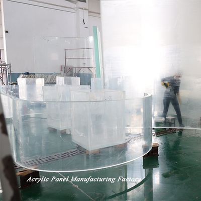 Clorinador de sal Aupool Emaux de alta transmisión de luz para piscina de plexiglás de visión a través