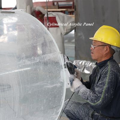 Clorinador de sal Aupool Emaux de alta transmisión de luz para piscina de plexiglás de visión a través