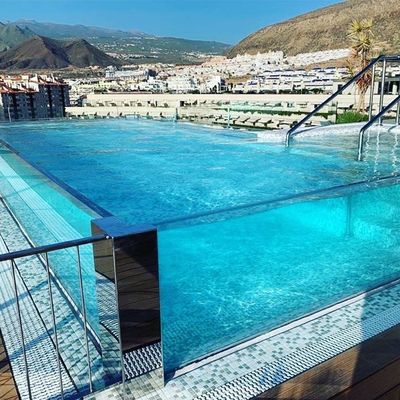 Aupool Equipo de piscinas de fibra de vidrio Piscinas para piscinas transparentes
